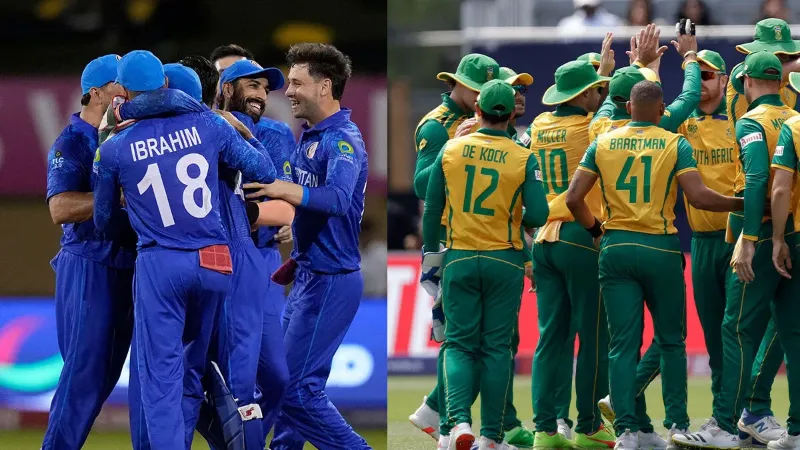 AFG vs SA: अफगानिस्तान ने रचा इतिहास, पहली बार दक्षिण अफ्रीका को हराया