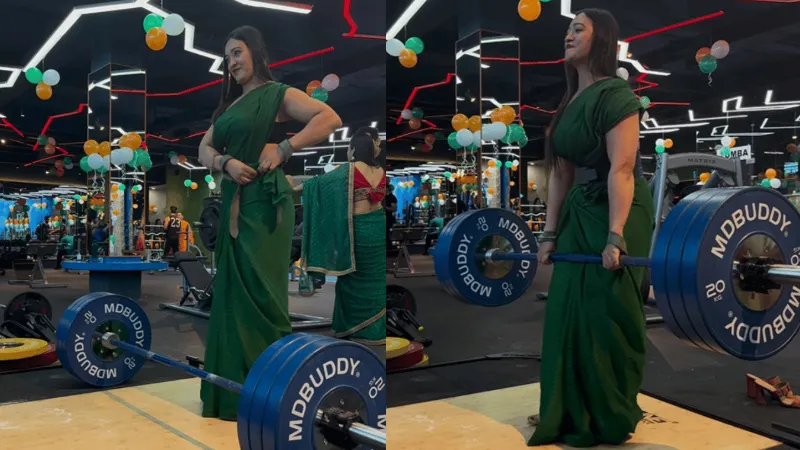 Varsha Rana Fitness: साड़ी पहनकर चुटकियों में उठा लिया 140 KG वजन, वायरल हुआ वीडियो