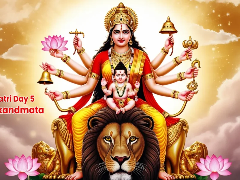 Shardiya Navratri 2024 Skandmata: मां दुर्गा के पंचम स्वरुप मां स्कंदमाता के मंत्र, जानिए कैसे करें पूजा